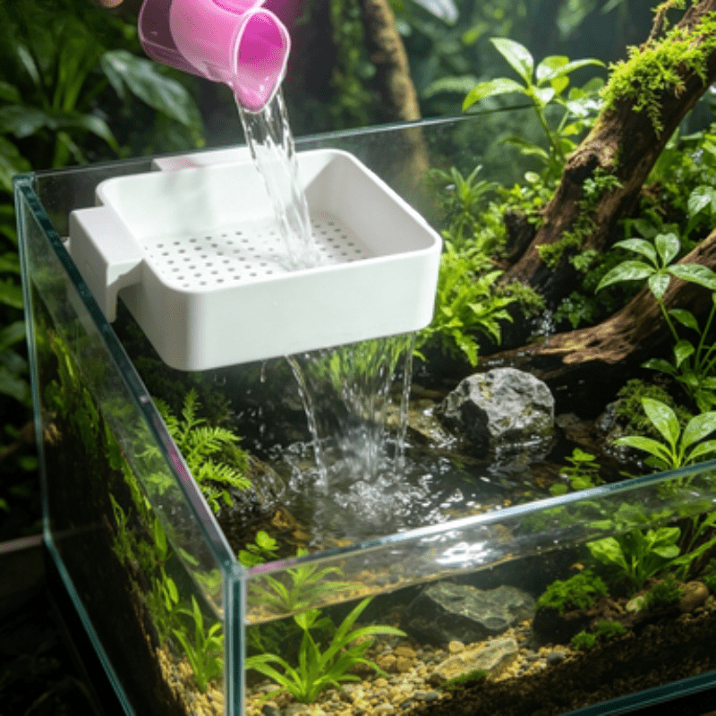 Aquarium Planted Sand - موزع تدفق مياه حوض السمك، حامل