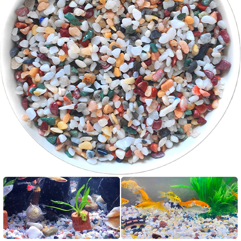 Aquarium Planted Sand - حصى طبيعي 200~1000 جرام لتزيين الحدائق