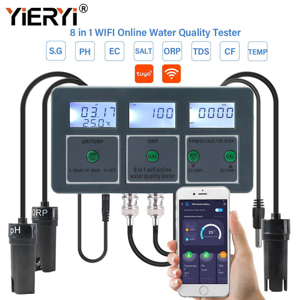Planted Aquarium Test Kit - جهاز مراقبة ذكي لقياس درجة الحموضة