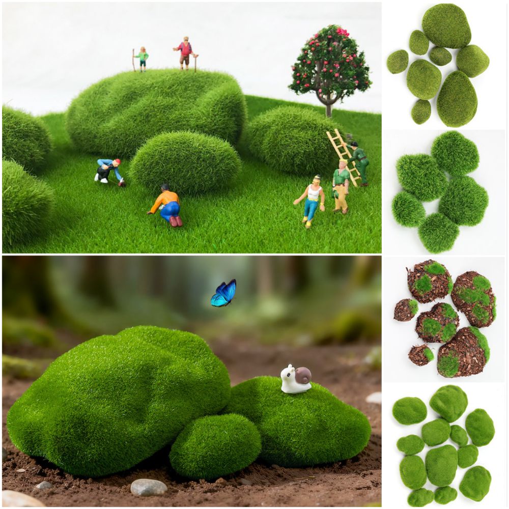 2/4/6/10 قطع من أحجار الطحالب  - مراجعة Planted Aquarium Moss وسعره