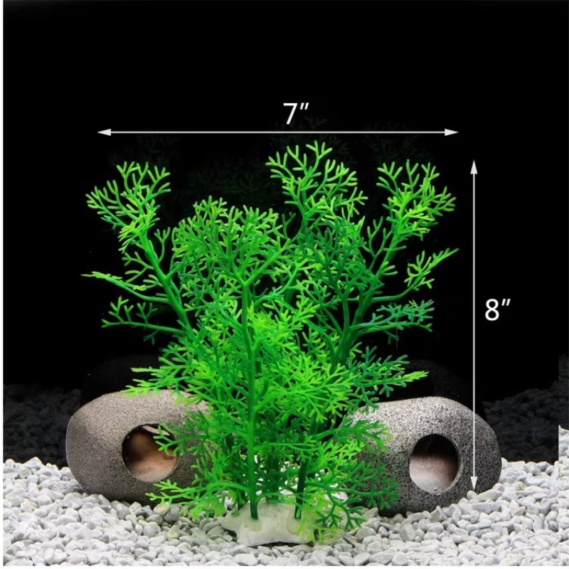 10 قطع من النباتات البلاستيكية - مراجعة Aquarium Plants For Sale وسعره