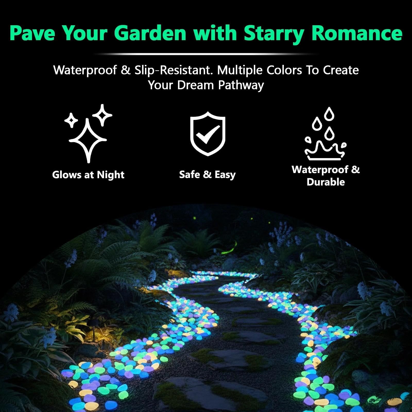 حصى متوهج في الظلام للنباتات ا - مراجعة Aquarium Plants وسعره