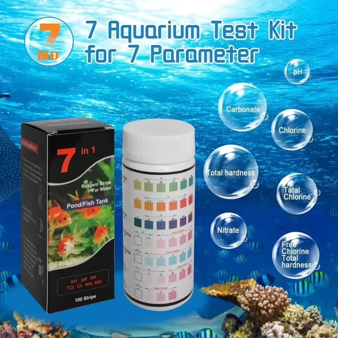 مجموعة شرائط اختبار درجة الحمو - مراجعة Planted Aquarium Test Kit وسعره