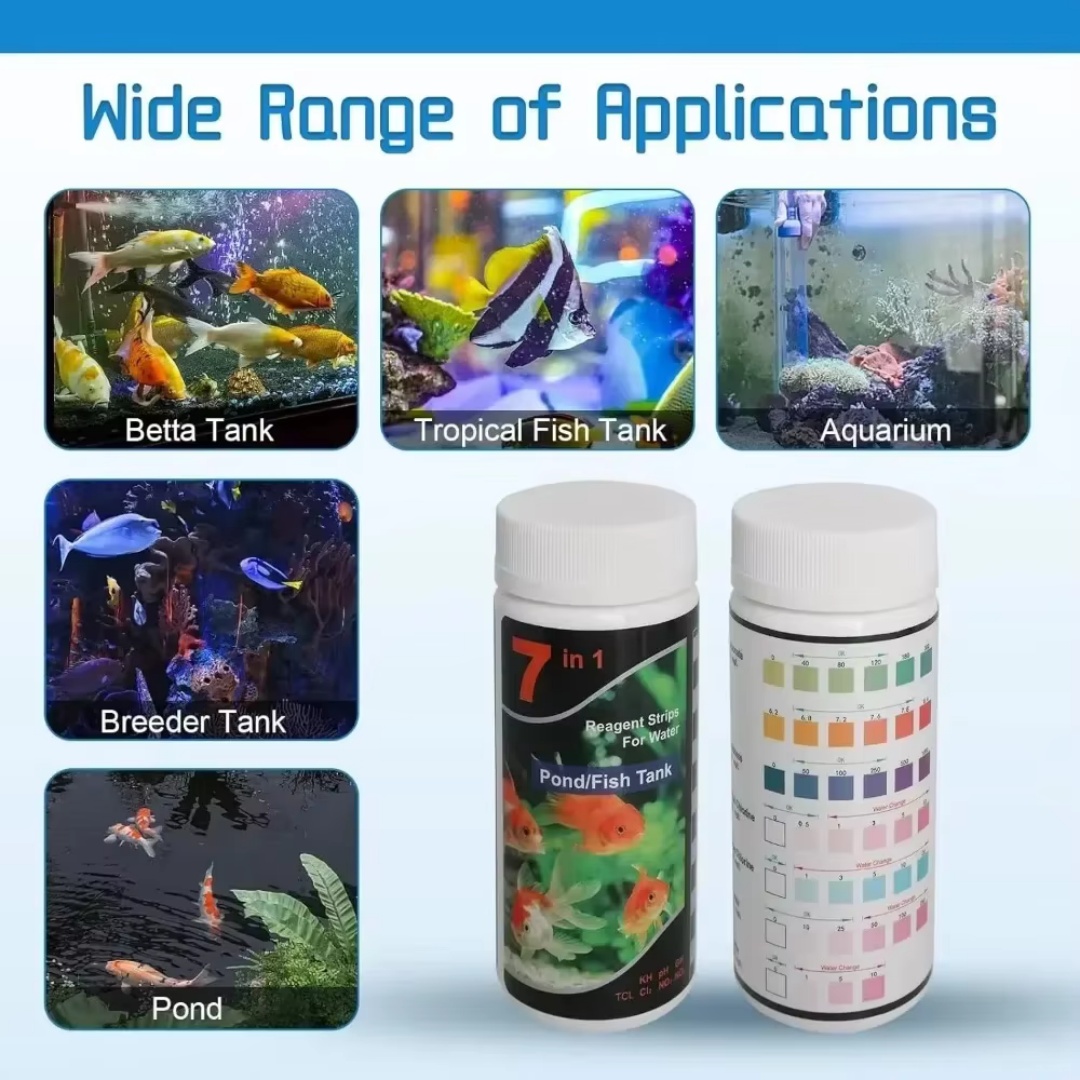 مجموعة شرائط اختبار درجة الحمو - مراجعة Planted Aquarium Test Kit وسعره