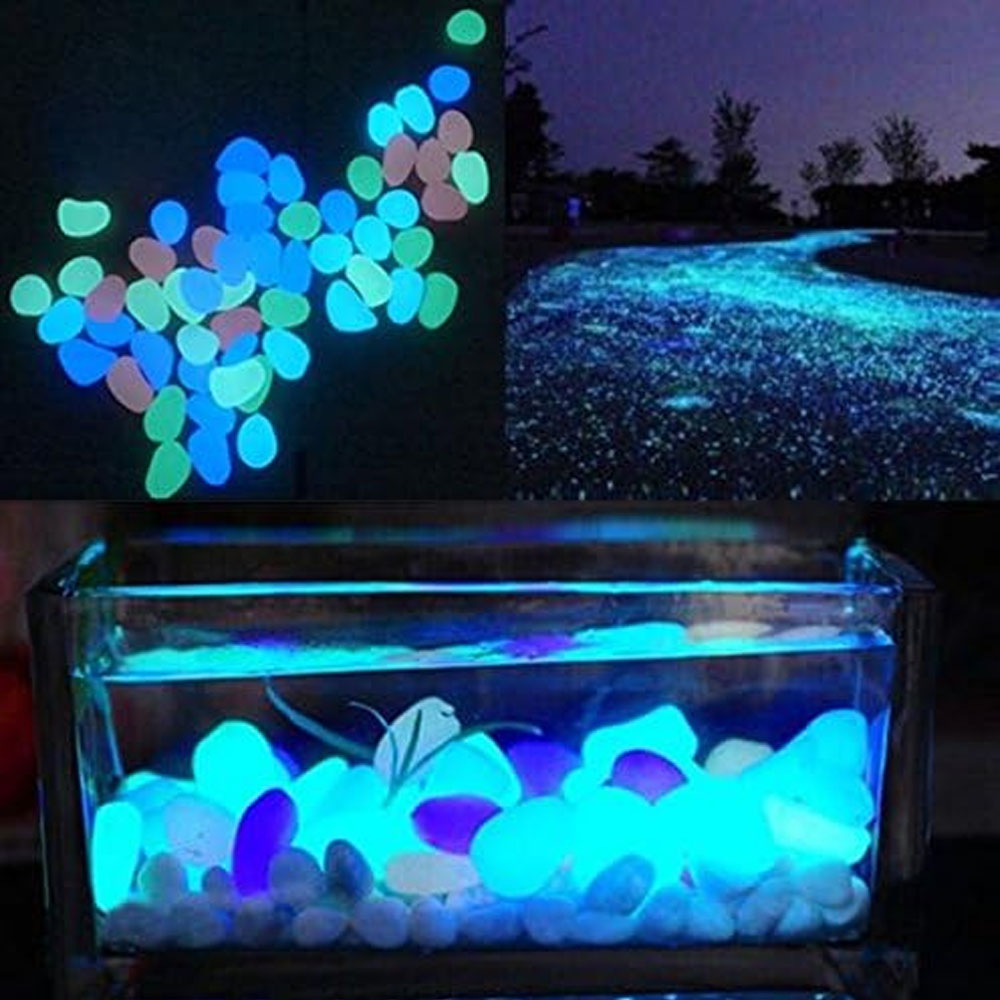حوض السمك الصخور توهج الحصى ال - مراجعة Aquarium Planted Fish Tank وسعره