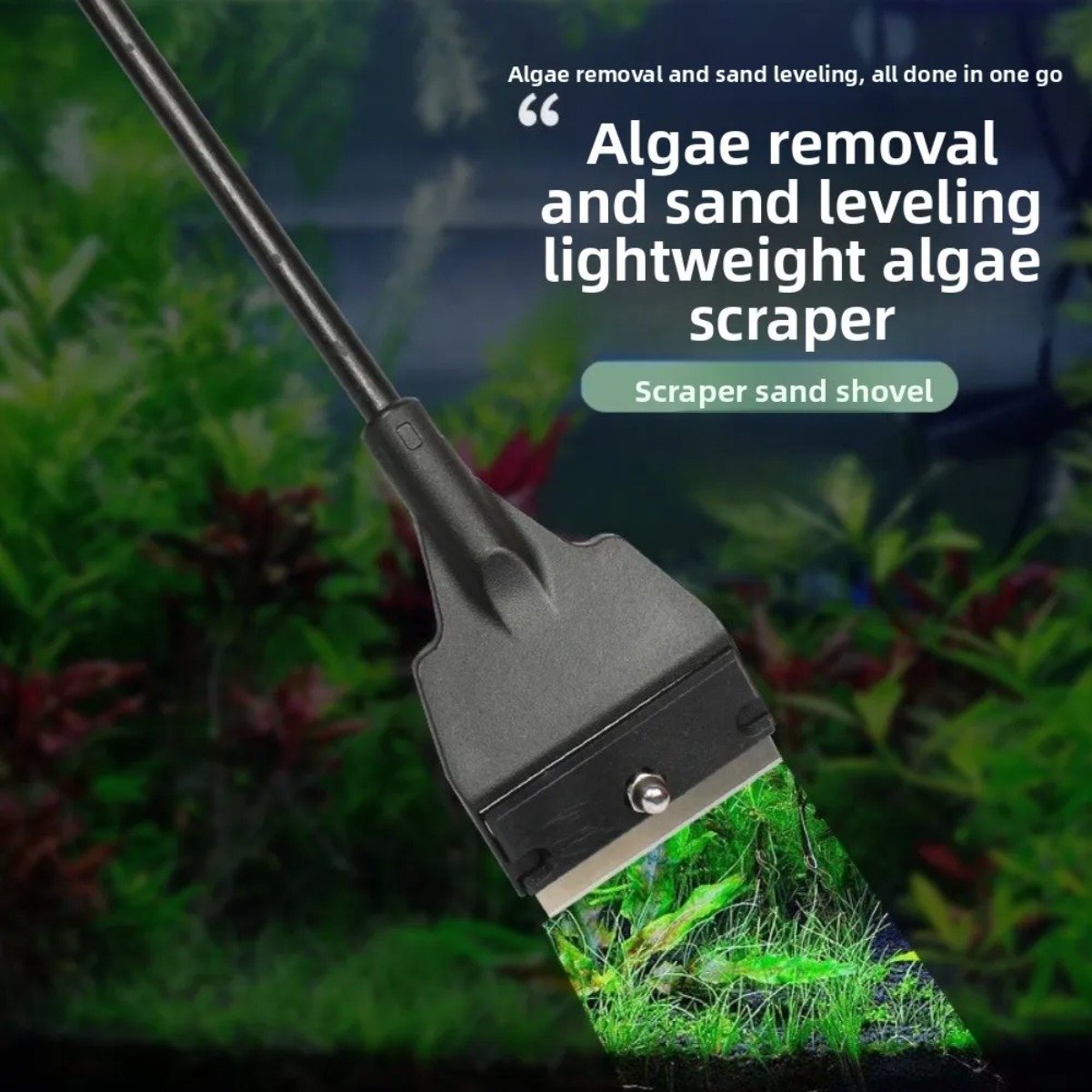 مكشطة زجاج حوض السمك لإزالة ال - مراجعة Aquarium Planted Sand وسعره