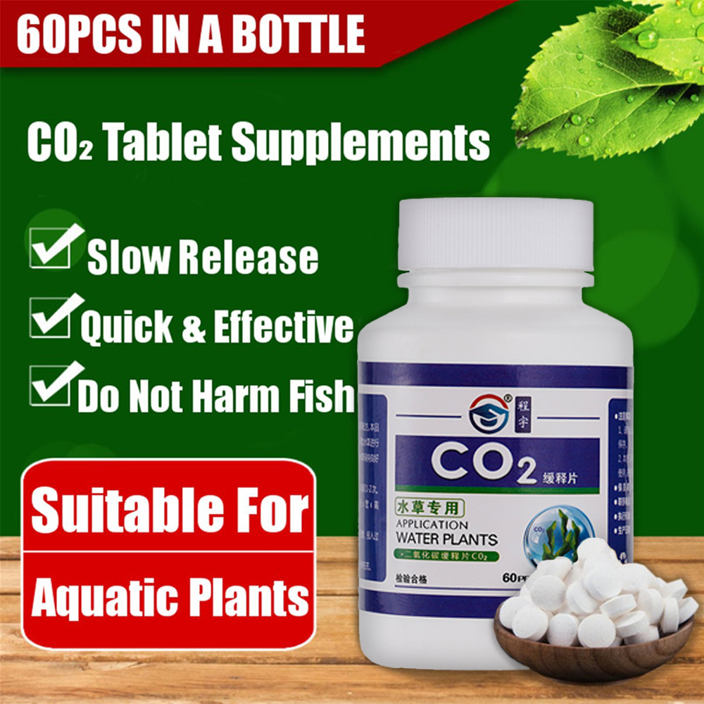 CO2 اللوحي ثاني أكسيد الكربون  - مراجعة Aquarium Plant Vitamins وسعره