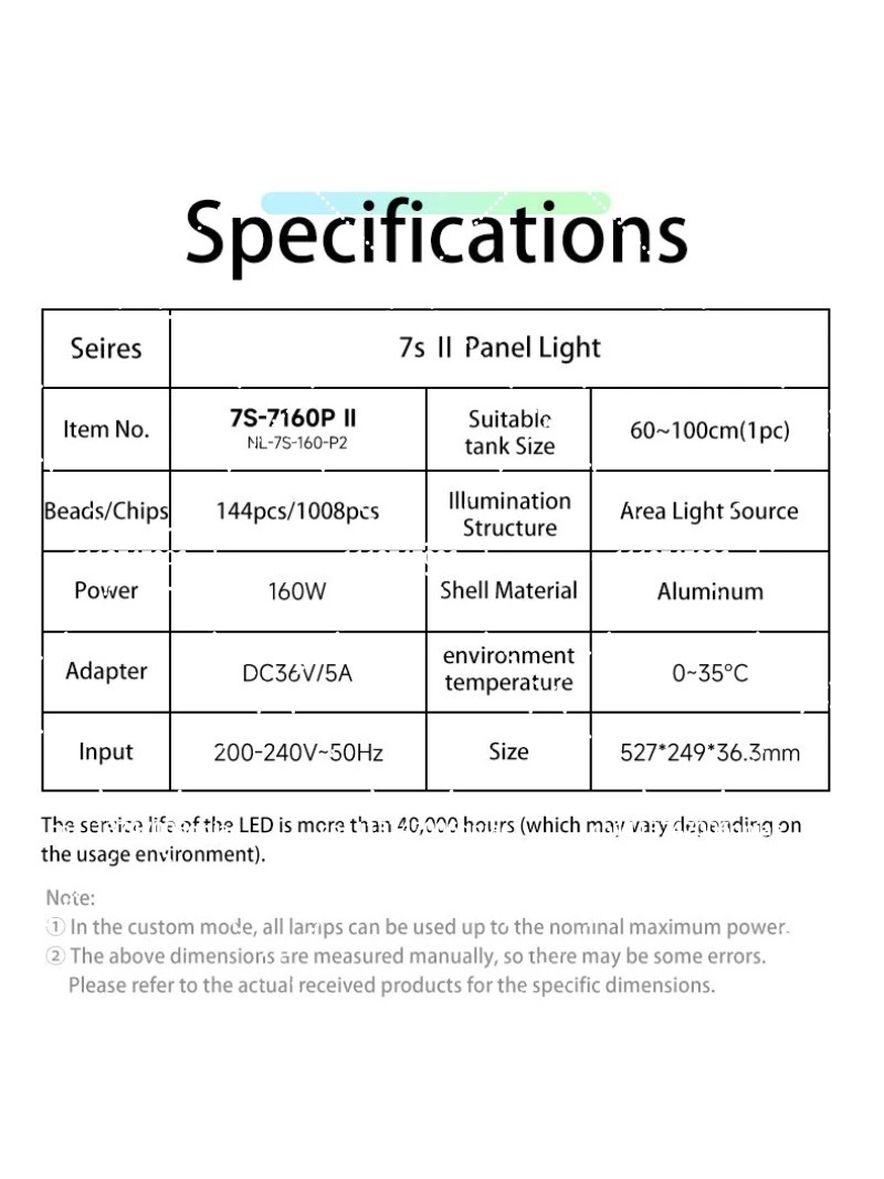 إضاءة LED للأحواض المائية بقوة - مراجعة Aquarium Plants وسعره